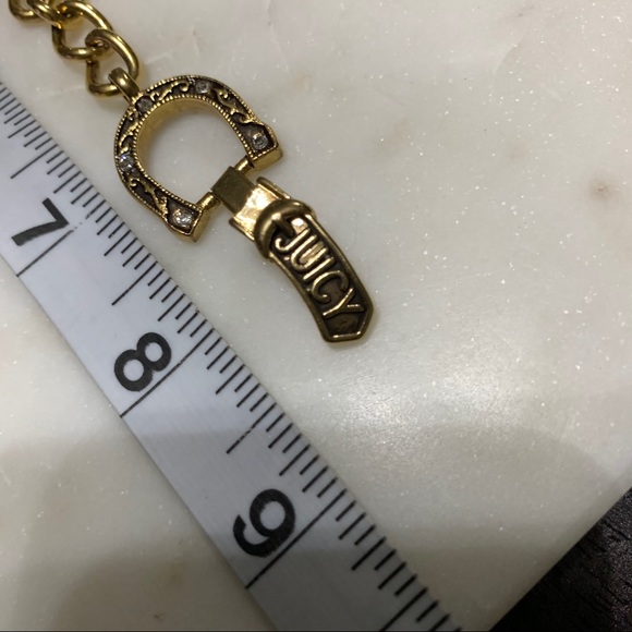 jewelry Juicy Couture gold plated chain link bracelet - Picture 13 of 16